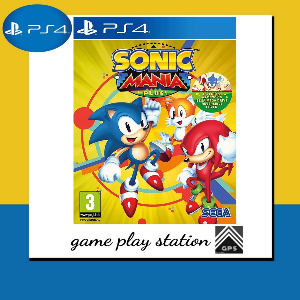 ps4 sonic mania plus ( enhlish zone 2 )