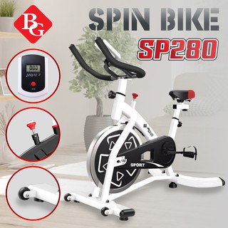 เครื่องออกกำลังกาย จักรยานออกกำลังกาย SPIN BIKE รุ่น SP-280  สี ( White- 11 )