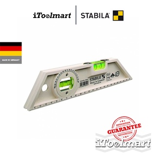 STABILA ระดับน้ำ Type 104 Allround พร้อมฉากวัดมุม 25 cm 06901