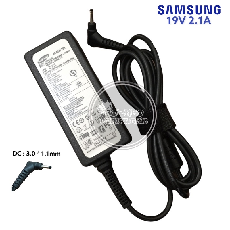 SAMSUNG 19V 2.1A ปลั๊กเล็ก ADAPTER