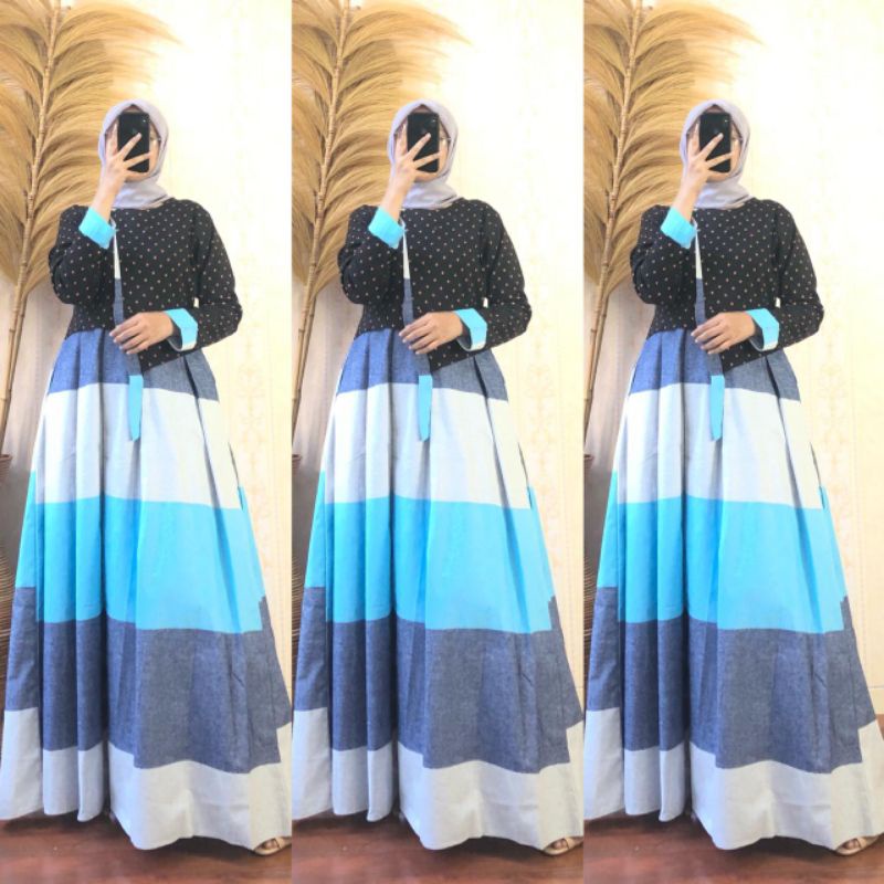 เดรสสายรุ้ง original bshop