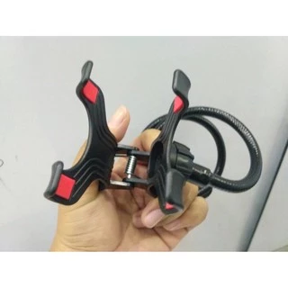 พร้อมส่งไทย ขาตั้งมือถือหนีบโต๊ะเตียง คอเหล็กยืดหยุ่น หมุน360° ซิลิโคนกันลื่น ดูหนังสตรีมได้