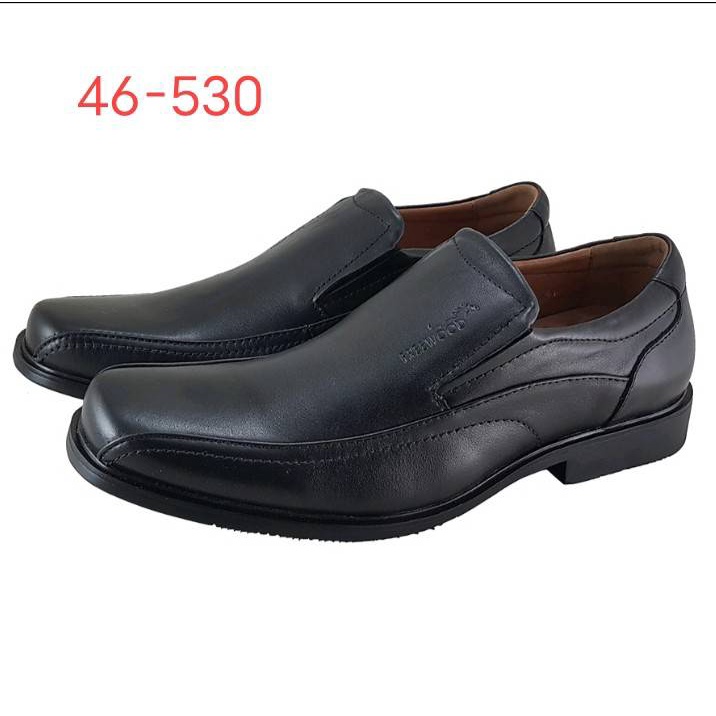 FREEWOODรองเท้าคัชชู รุ่น 46-530 สีดำ (BLACK)