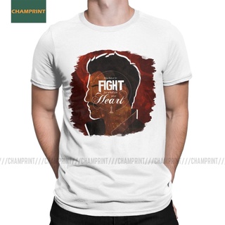 [COD]เสื้อยืดคอกลม ผ้าฝ้าย 100% พิมพ์ลาย Dorian Fight For Whats In You Heart Longteng Century แฟชั่นฤดูร้อน สําหรับผู้ช