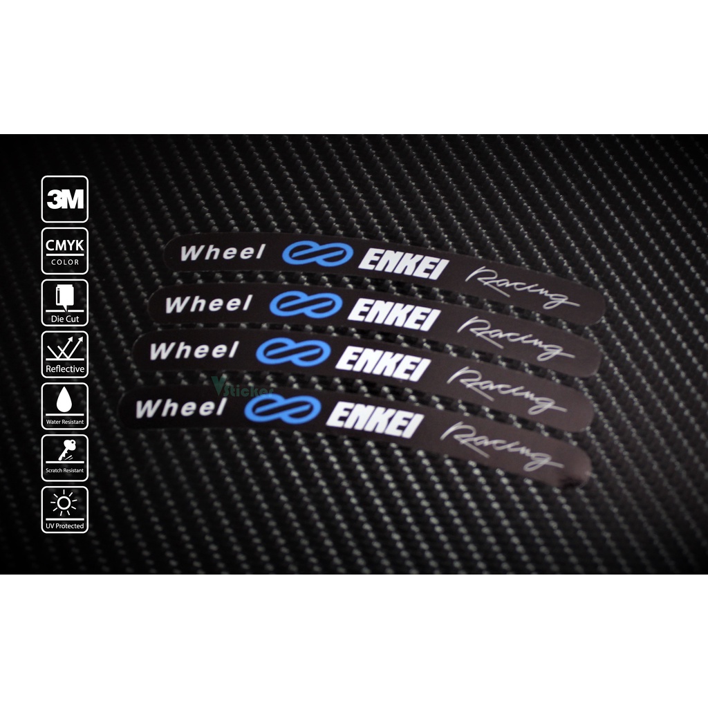สติ๊กเกอร์ Sticker ขอบล้อ ENKEI 209