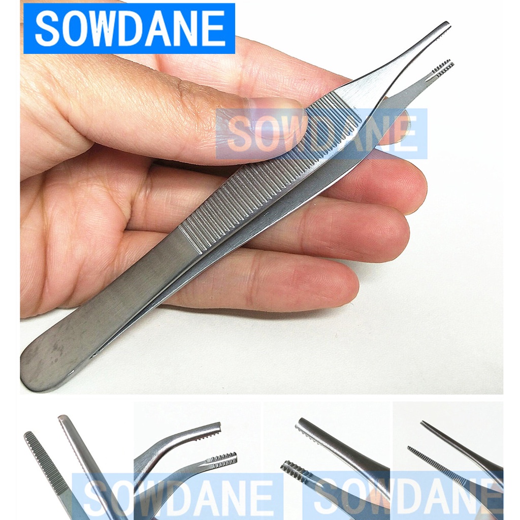 Dental Surgical Tissue Tweezer Set Dental Forcep Extraction Hemostat