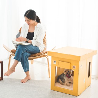 KAFBO DOG LOFT (NO BED PAD) ฟรีสติ๊กเกอร์ลายสุนัขและแมว บ้านสุนัข ของเล่นสุนัข