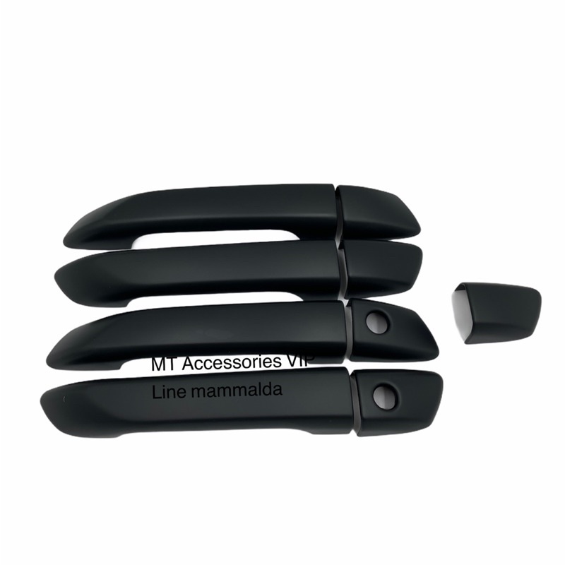 MU-X 2021-2025 ครอบมือจับ MUX สีดำ