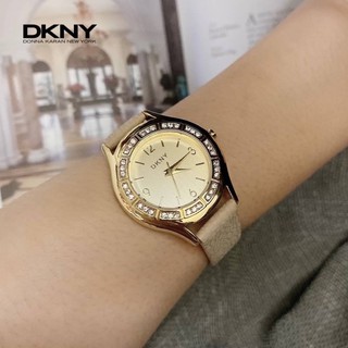 นาฬิกา Dknyสายหนัง หน้าปัด32mm