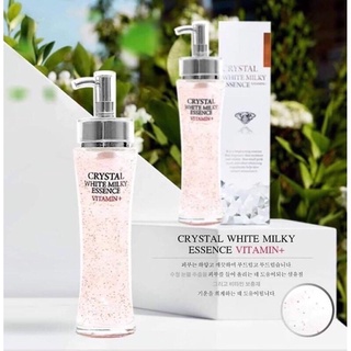 3W CLINIC CRYSTAL WHITE MILKY ESSENCE VITAMIN+ เอสเซนต์ เซรั่ม วิตามิน