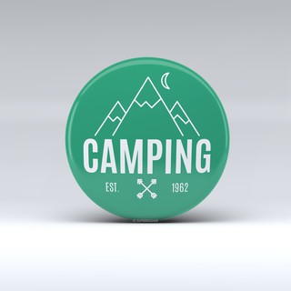 เข็มกลัด Vintage Adventure Camping Outdoor 201940--