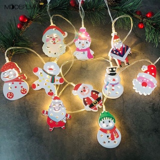 [ Led Christmas Doll 3D สายไฟแขวนตกแต่งบ้านห้องนั่งเล่นเทศกาลคริสต์มาส