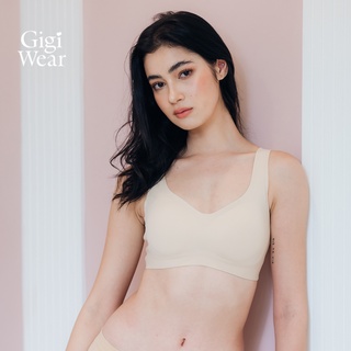 Gigiwear Smart seamless bra  ชุดชั้นในยางพารา ไร้รอยต่อ  เนื้อผ้าเย็นสบาย