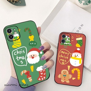 เคสโทรศัพท์มือถือแบบนิ่มเนื้อด้านสําหรับ Xiaomi POCO F1 F2 F3 M3 Pro 5G X3 NFC Pro GT Christmas-1