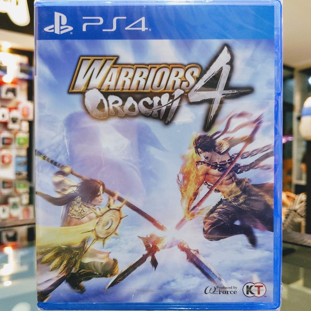 (ภาษาอังกฤษ) มือ1 PS4 Warriors Orochi 4 เกมPS4 แผ่นPS4 /เล่นกับ PS5 ได้ เล่น2คนได้ Warriors 4 Orochi