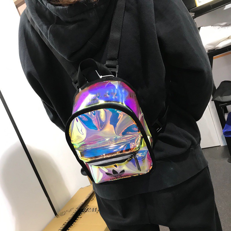[ ใหม ่ ] Adidas $Reflective Mini Backpack สําหรับผู ้ หญิง