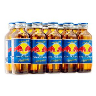 กระทิงแดง เครื่องดื่มชูกำลัง ขนาด 150ml ยกแพ็ค 10ขวด KRATINGDANG REDBULL