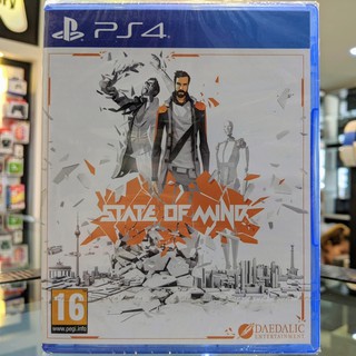 (ภาษาอังกฤษ) มือ1 State of Mind แผ่นเกม PS4 แผ่นPS4