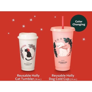 แก้วStarbucks(Dog&amp;Cat)