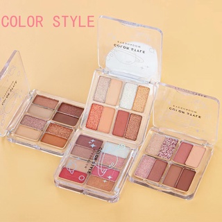 พร้อมส่ง🛒พาเลทอายแชโดว์ 8 สี✨ Color Style mini eyeshadow palette✨