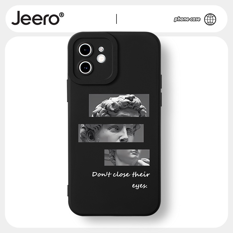 Jeero เคสไอโฟน เคสซิลิโคนนุ่มกันกระแทกน่ารักตลก เคสโทรศัพท์ Compatible for iPhone 16 15 14 13 12 11 Pro Max SE 2020 X XR XS 8 7 ip Plus HFF1406