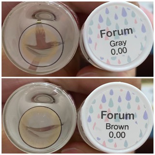 คอนแทคเลนส์ Lovely Lens Forum(Gray,Borwn) ค่าสายตา 0.00 ถึง -5.00