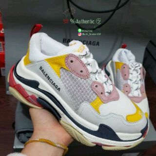 🤓Balenciaga Triple s Pastel 🔰อุปกรณ์ครบ กล่อง ถุงผ้า เชือกสำรอง ถุงกระดาษ