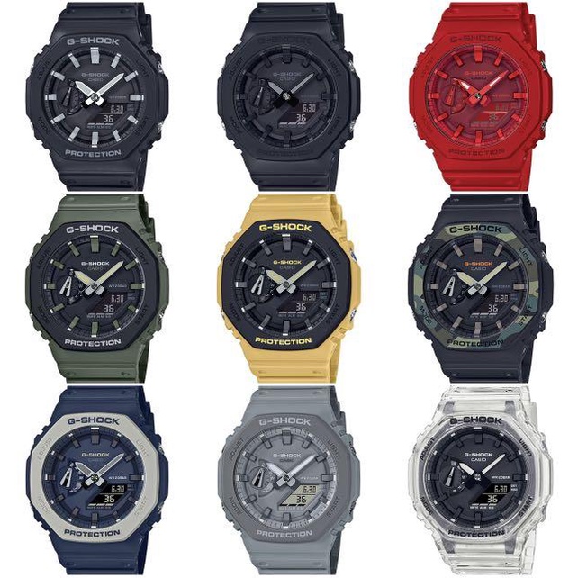 กรอบสายนาฬิกา G-Shock รุ่น GA-2100 ลายใหม่