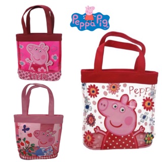 แท้💯%พร้อมส่งจากอังกฤษ กระเป๋ากันน้ำ Peppa Pig PVC tote bag น่ารักมากๆ