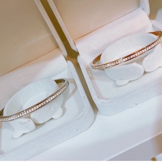 กำไลข้อมือ DIAMOND ( SILVER&amp;ROSEGOLD)