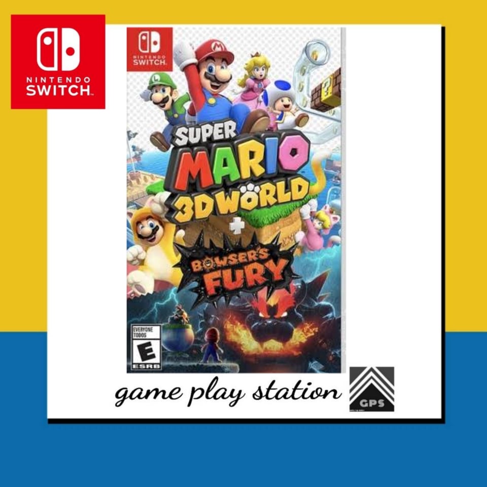 nintendo switch super mario 3d world + bowser's fury ( english asia )