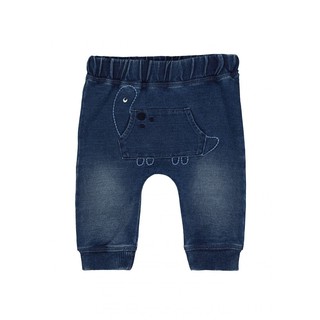 Mothercare ชุดเด็ก กางเกงเด็ก กางเกงจ็อกเกอร์ผ้ายีนส์ แต่งลายไดโนเสาร์ denim dinosaur joggers