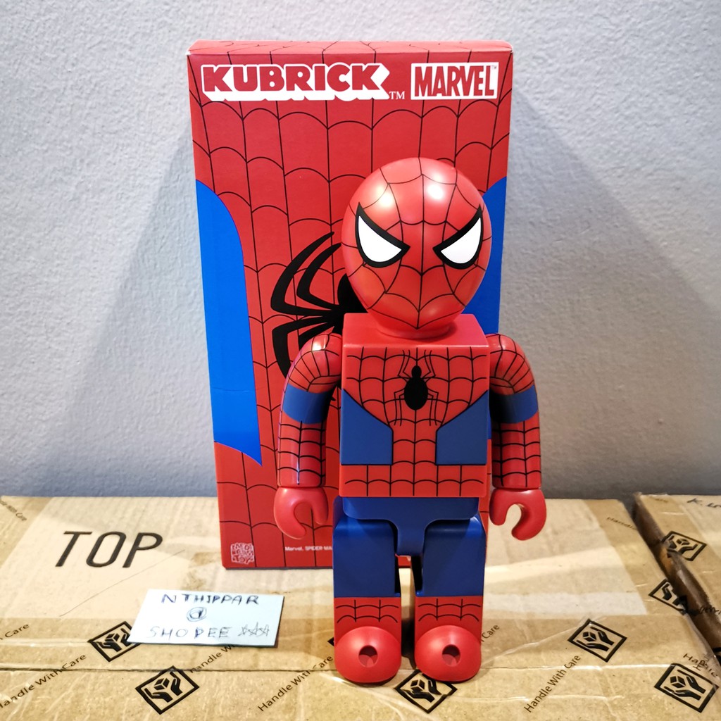 spider man bearbrick