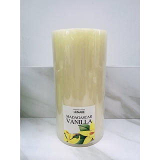 เทียมหอมกลิ่น Madagascar Vanilla เทียนขนาด3x6นิ้ว