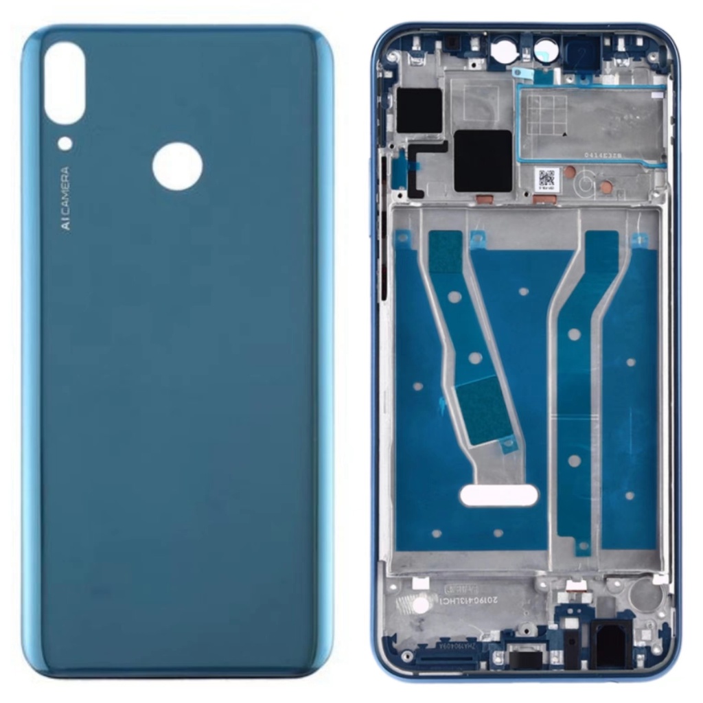 บอดี้ชุด Body Huawei Y9 2019 ฝาหลัง แกรนกลาง ปุ่มสวิทซ์ข้าง ปุ่มเพิ่มเสียงลดเสียง Rear Door Rear Housing for Huawei Y9