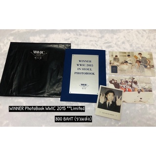 WINNER Photobook WWIC 2015 Limited Edition (แบบแกะ : การ์ด Seunghoon)