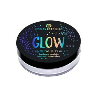 (ของแท้) Essence Glow แป้งฝุ่นโฮโลแกรม 5.5g.