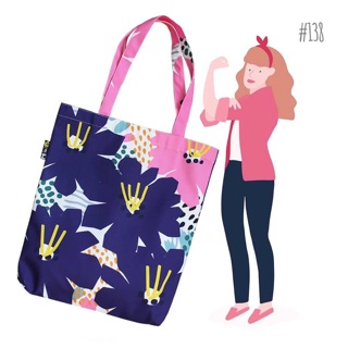 กระเป๋าผ้า Tote bag | Code 138