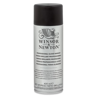 Winsor &amp; Newton Professional GLOSS Varnish วานิชเคลือบภาพแบบผิวมัน 400ml