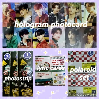 Trace MD TREASURE HOLOGRAM PC LYRIC CARDS โพลารอยด์ โฟโต้สตริป