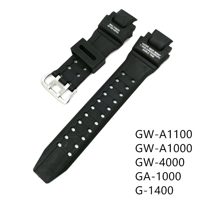 สายนาฬิกาข้อมือ พลาสติก ซิลิโคน สําหรับ Casio G-SHOCK GW-A1100 GW-A1000 GW-4000 GA-1000 1100 G-1400