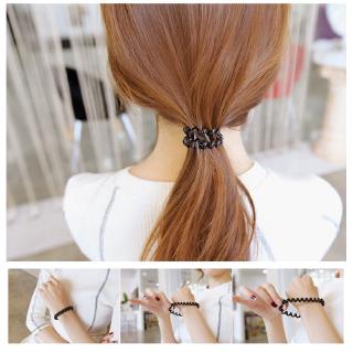 8pcs/20pcs/50pcs Elastic wire hair loop