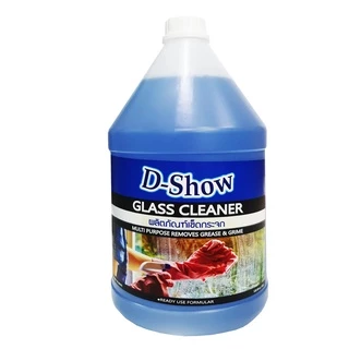 [4ชิ้น ถูกกว่า] DShow น้ำยาเช็ดกระจก 3400มล. ( Glass Cleaner )
