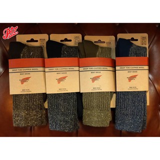 ถุงเท้า RED WING DEEP TOE CAPPED WOOL SOCK นุ่มใส่สบาย