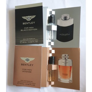 Bentley For Men Black Editionขนาดทดลอง 1.8 ml