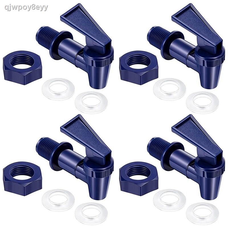 2-Piece Replacement Spigot Faucet Set For Beverage Dispensers, Jugs, And Jars