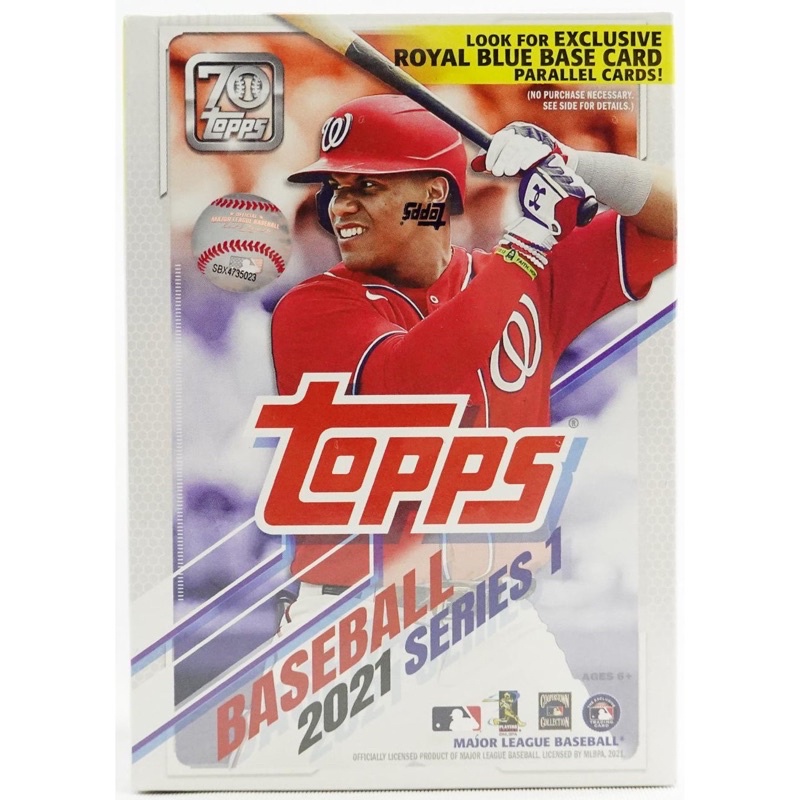 2021 Topps Baseball - MLB Series 1 : Blaster Box | Shopee Thailand