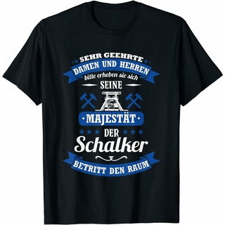 T-shirt  เสื้อยืด ลาย Schalke Saying For Schalke His Jersey สําหรับผู้ชายS-5XL