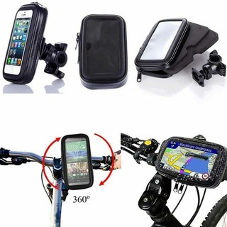 360° Bicycle Motor Bike Waterproof Phone Case Mount Holder For All Mobile Phones