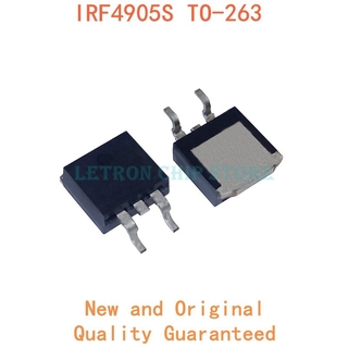 ใหม่ ของแท้ ชิพเซ็ต IC มอสเฟต IRF4905STRLPBF TO-263 IRF4905S TO263 F4905S IRF4905 D2PAK 42A 55V SMD 10 ชิ้น